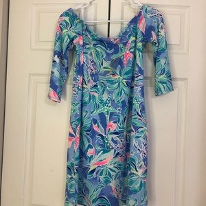 Lilly Pulitzer Med Laurana Off the Shoulder Dress